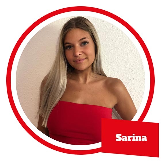 Sarina - Reiseleiterin maxtours