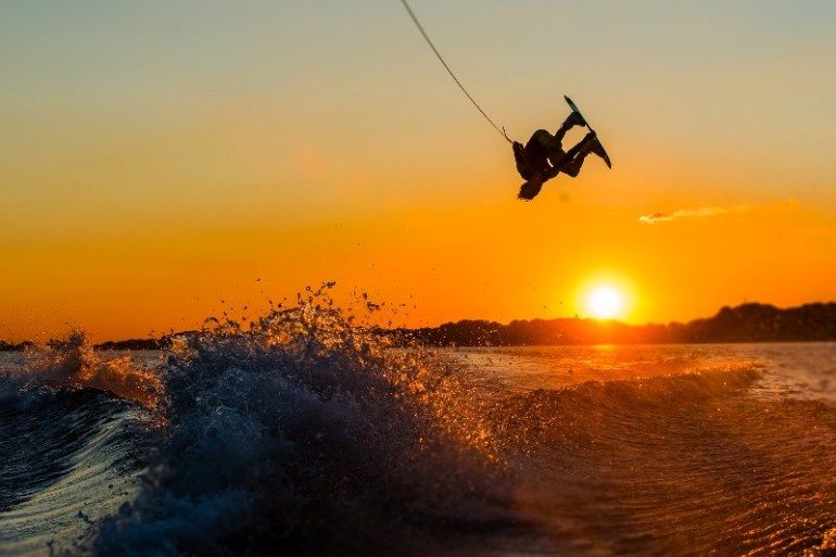 Wakeboarden in Spanien